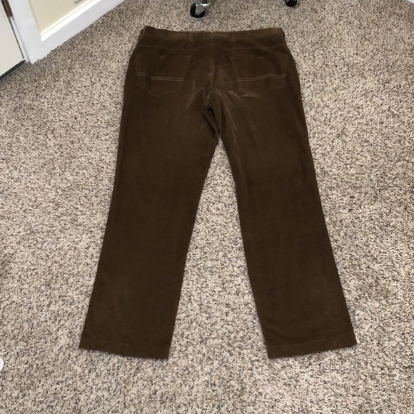 Neiman Marcus Corduroy Pants Size IT 52 US 36” 36x31” Dark Brown - Picture 3 of 8